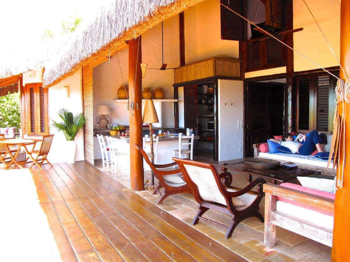 Praia Espelho Bangalo Wifi 100M Praia Карайва Экстерьер фото