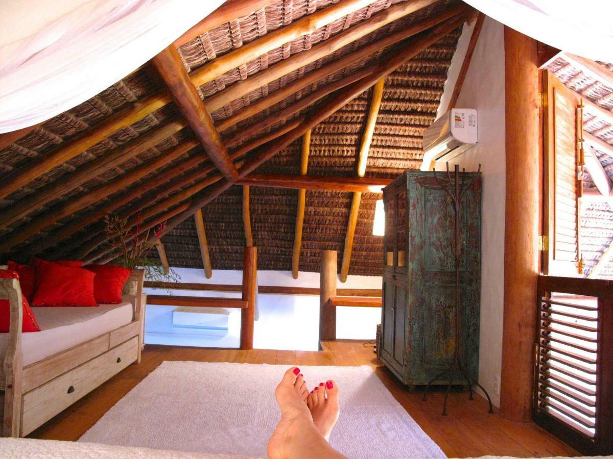 Praia Espelho Bangalo Wifi 100M Praia Карайва Экстерьер фото